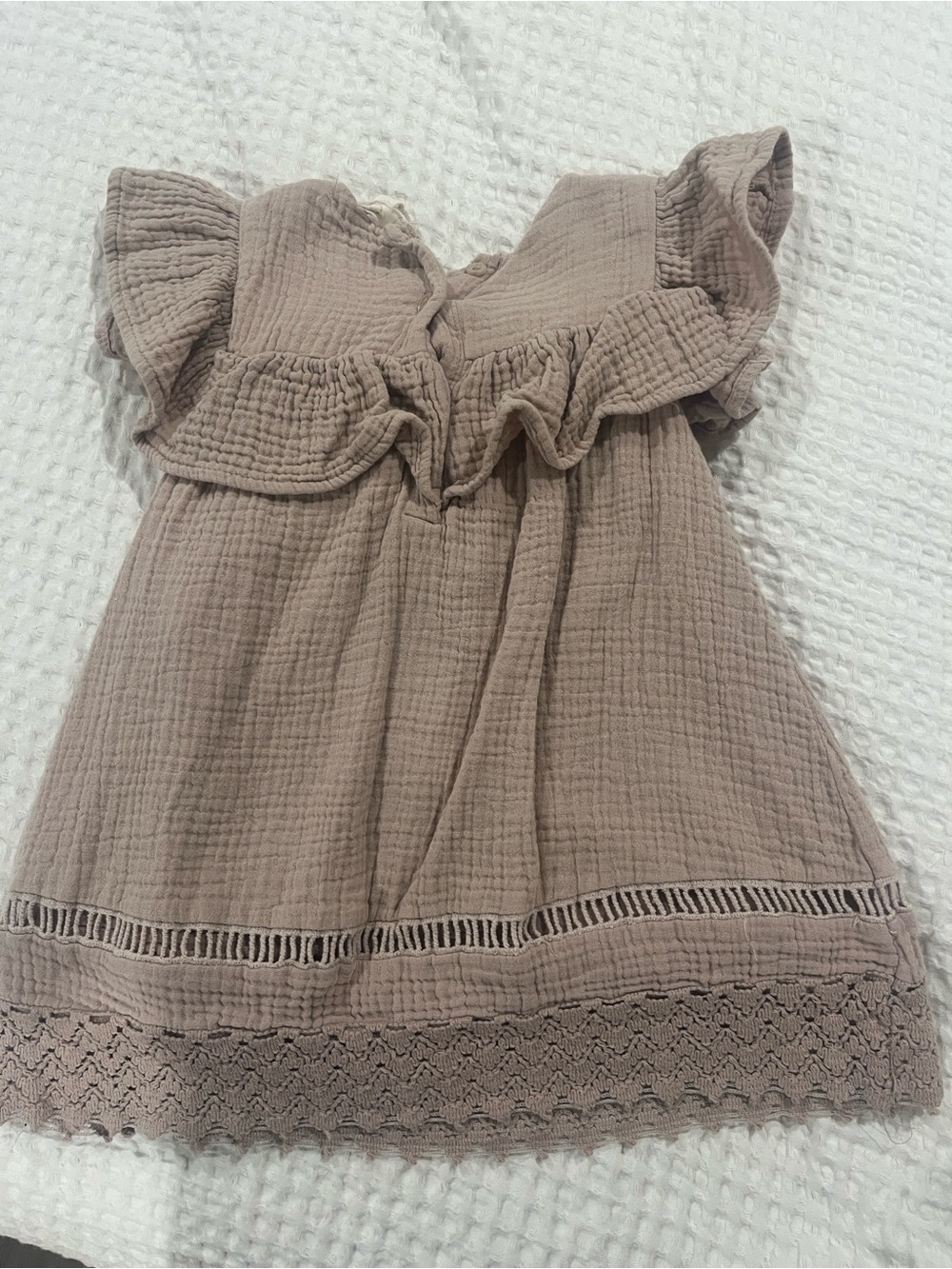 Jessica Simpson Mauve Ruffle Set for Girls - Picture 3 of 4